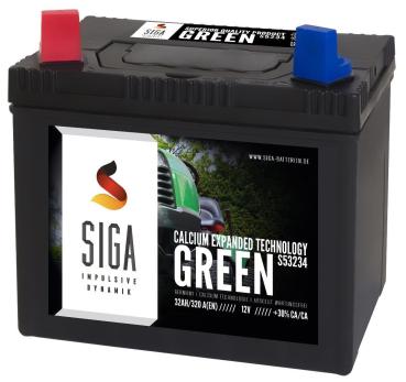 SIGA Green Rasentraktor Batterie PPL 32Ah 12V